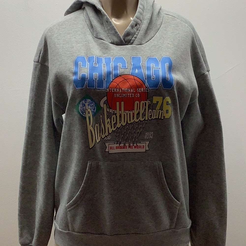 Shein Size Medium Grey Hoodie Preloved.